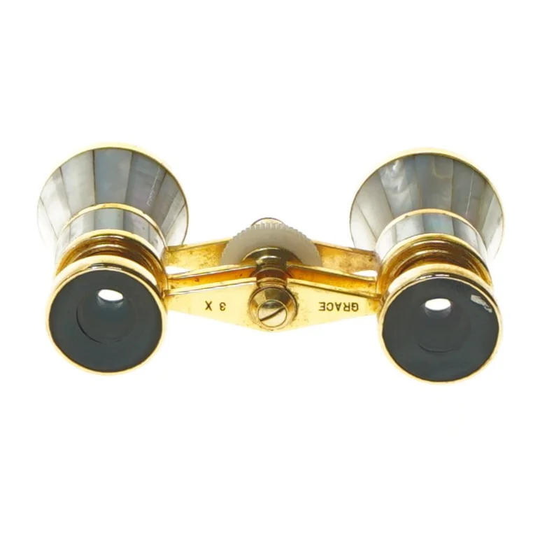 Opera kikkert med taske (str. 11x6 cm)