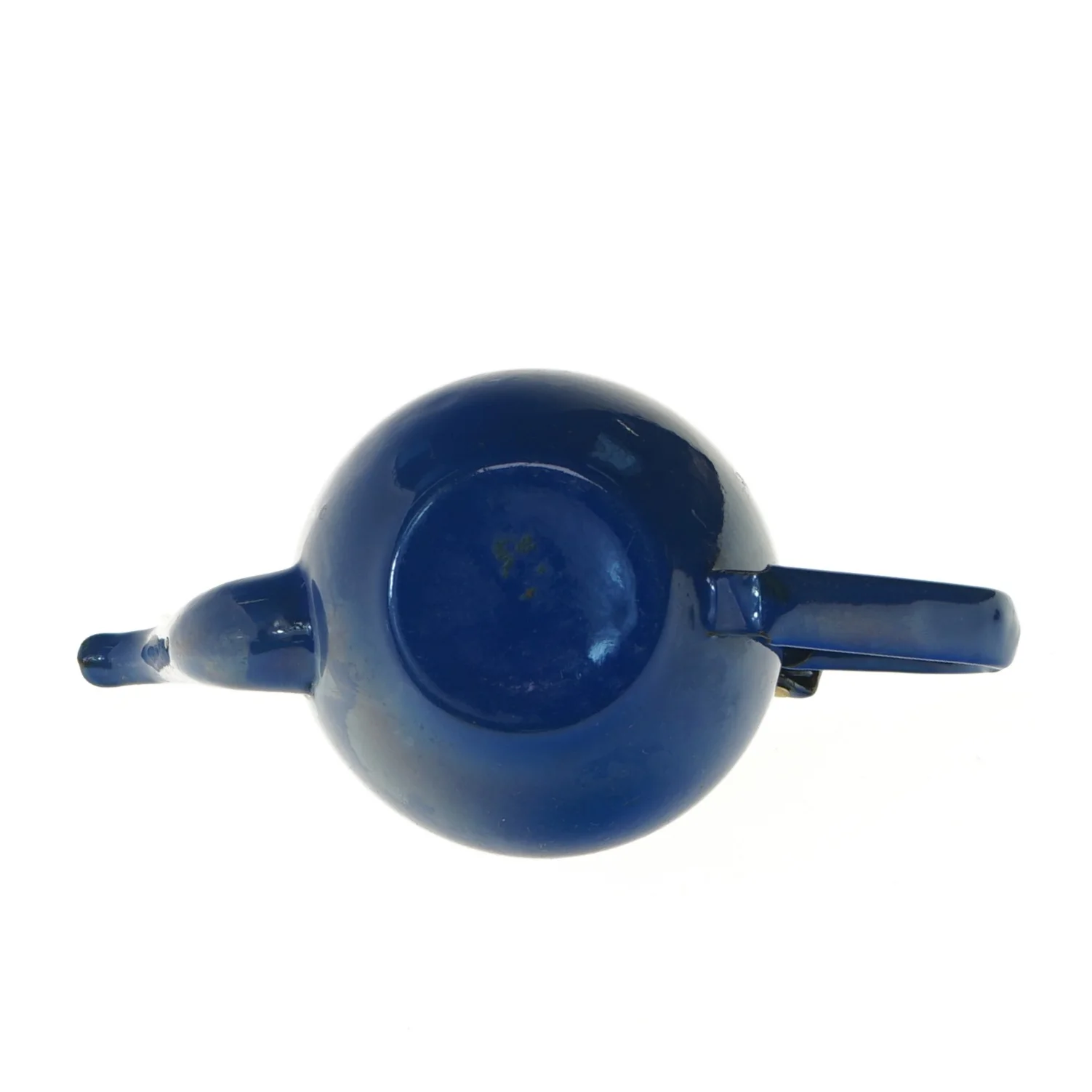 Blå tekande emalje (str. 11,5 cm)