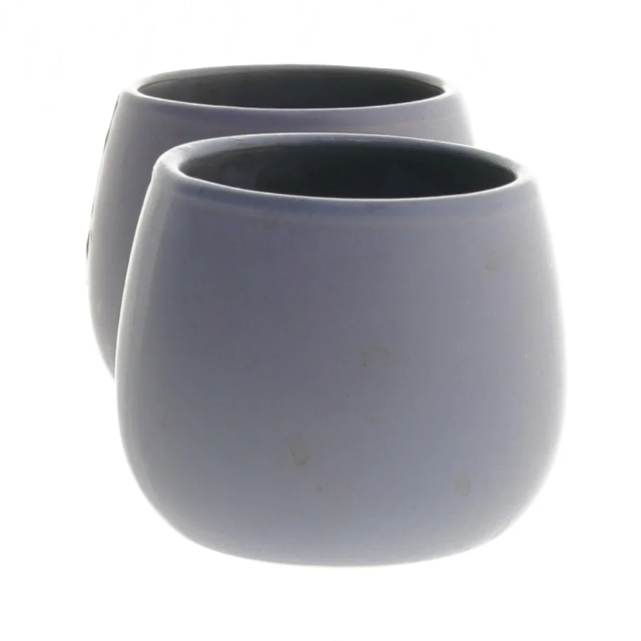 Blå urtepotter fra Villa Collection (str. 7 cm)