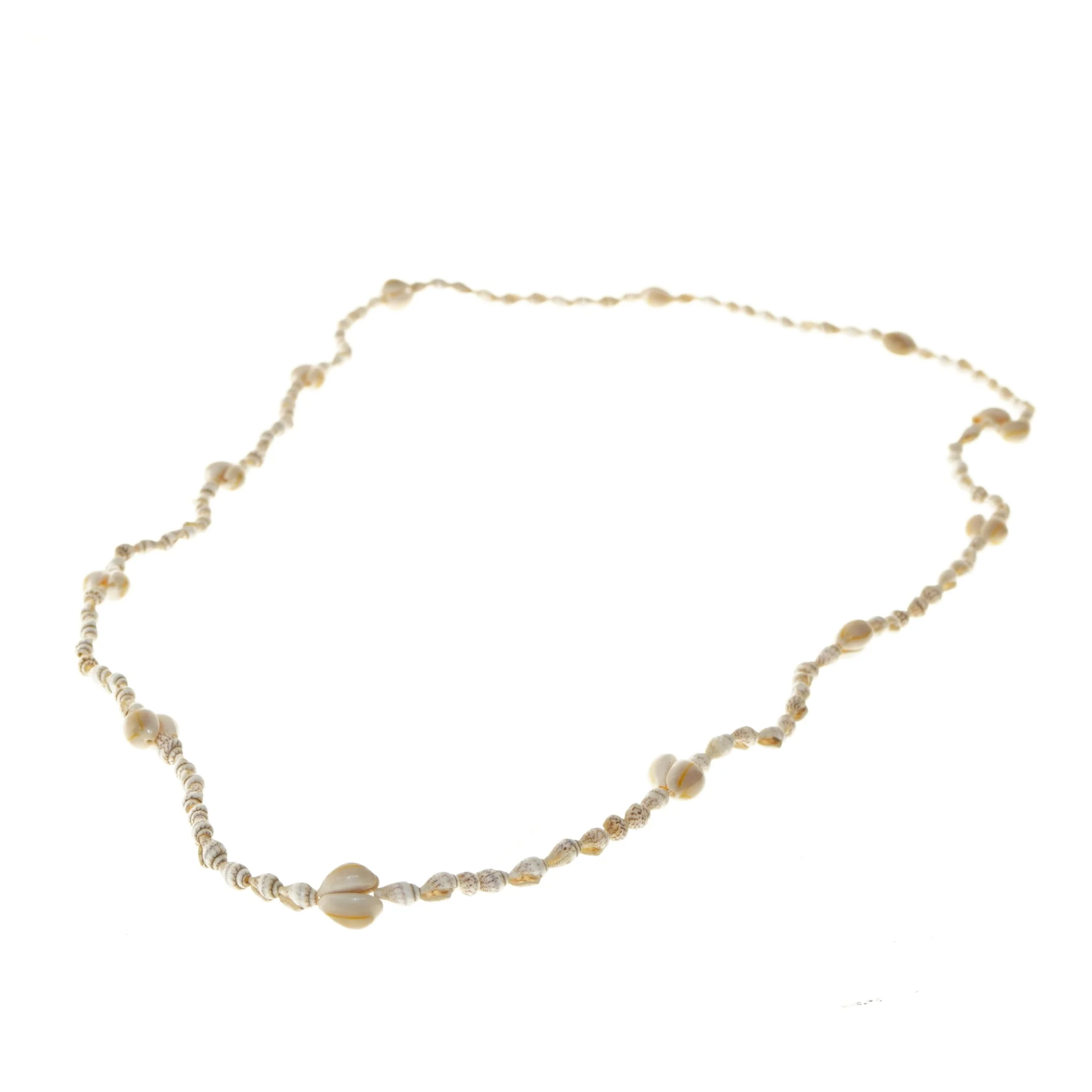 Lang halskæde med perler (str. 148 cm)