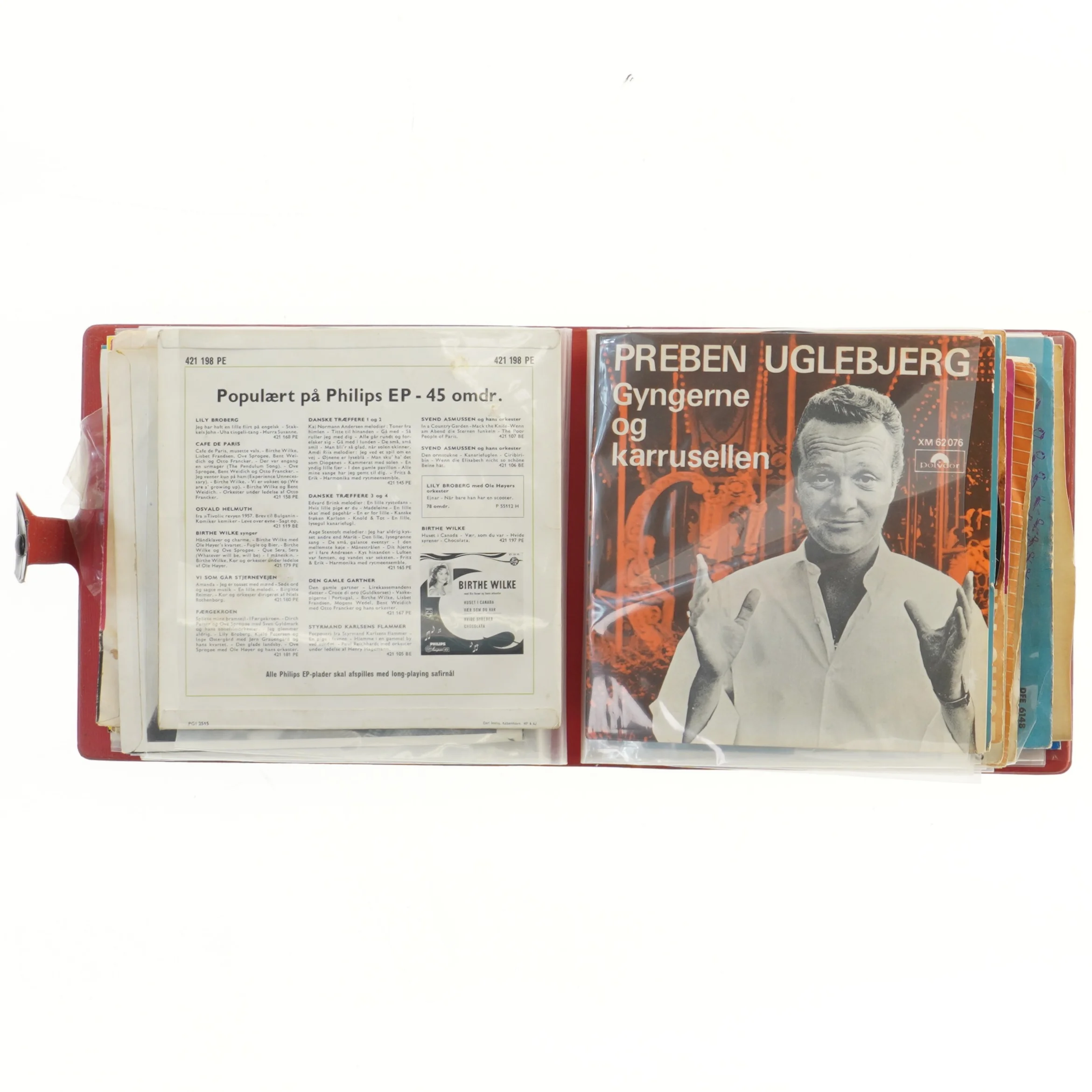 Vinyl single-opbevaring (str. 20x20x6 cm)