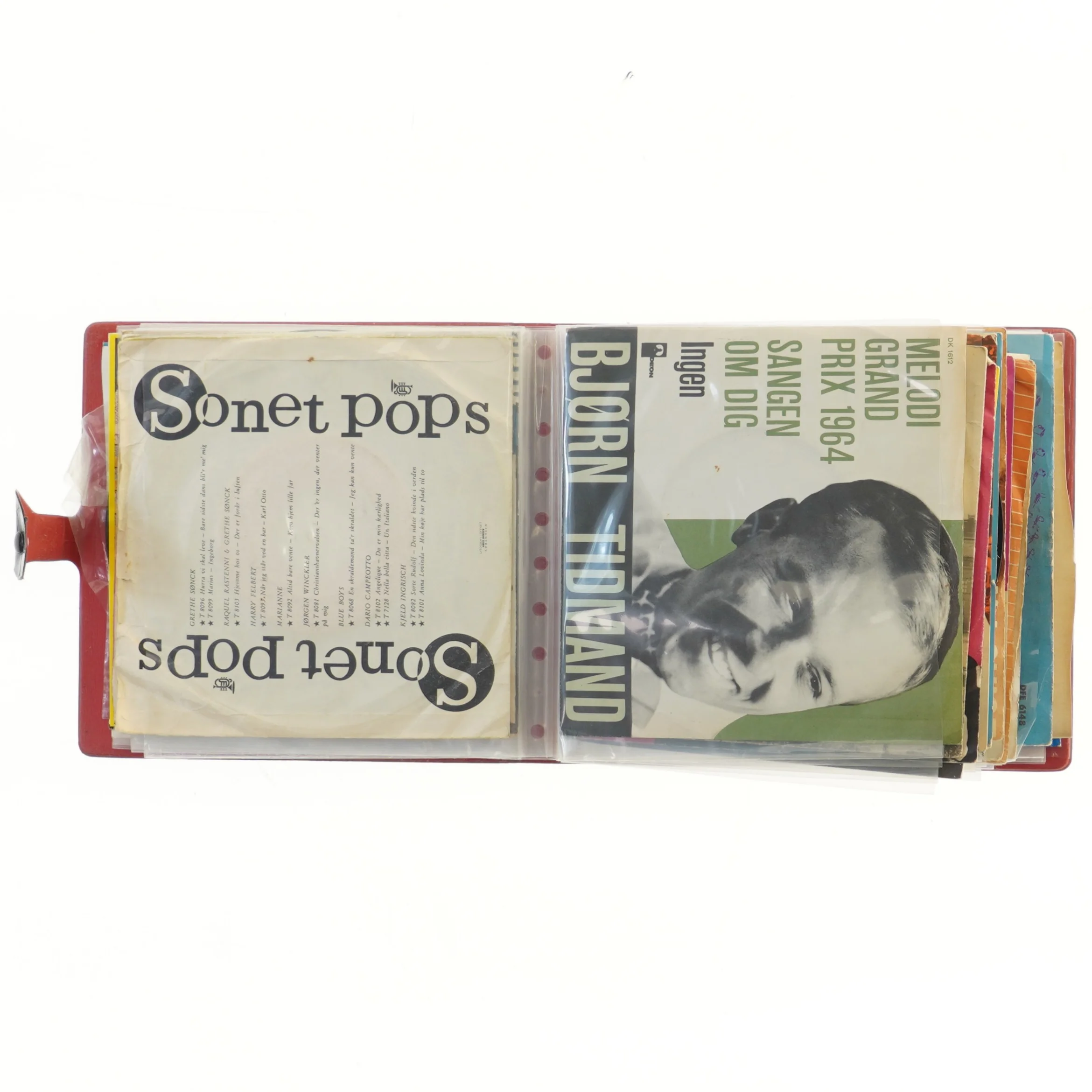 Vinyl single-opbevaring (str. 20x20x6 cm)