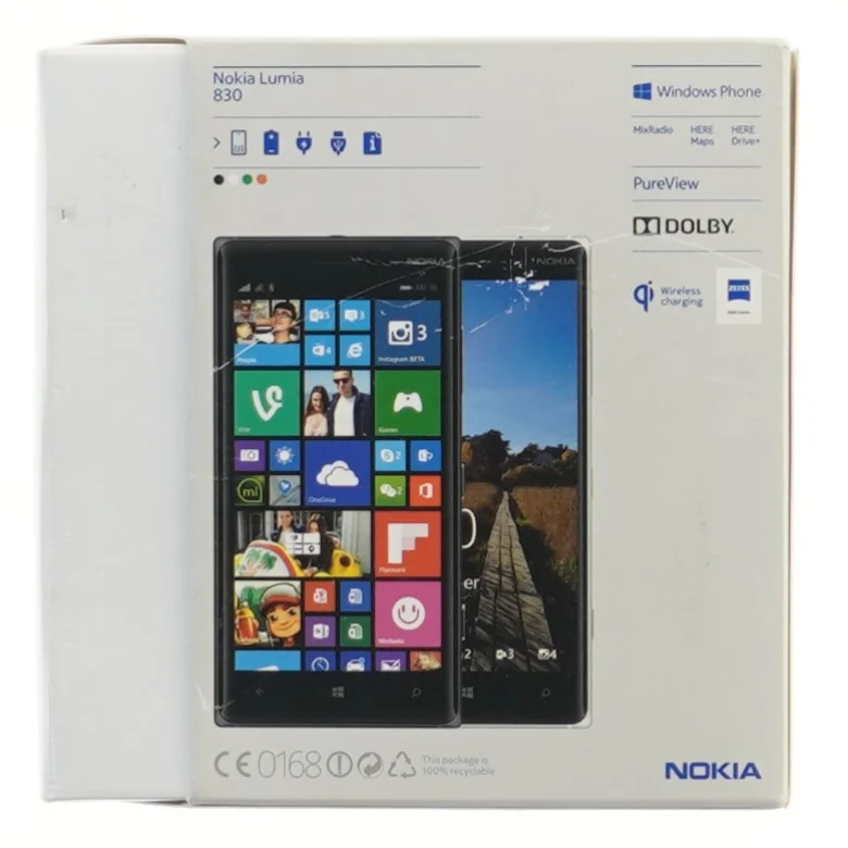 Nokia Lumia 830 smartphone fra Nokia (str. 14x7 cm)