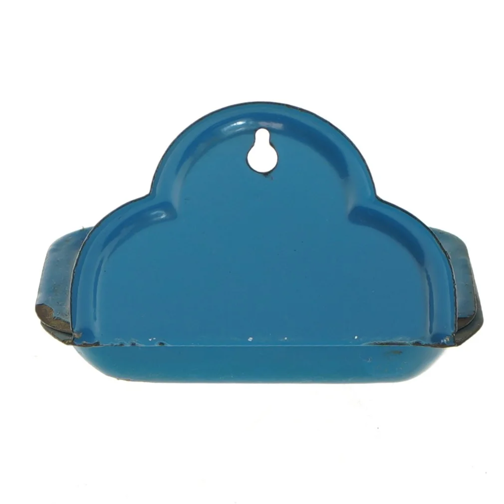 Vintage sæbeskål til vægmontering (str. 14x10x10 cm)