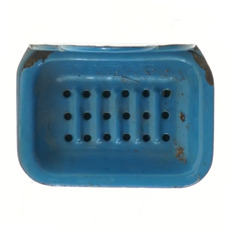 Vintage sæbeskål til vægmontering (str. 14x10x10 cm)