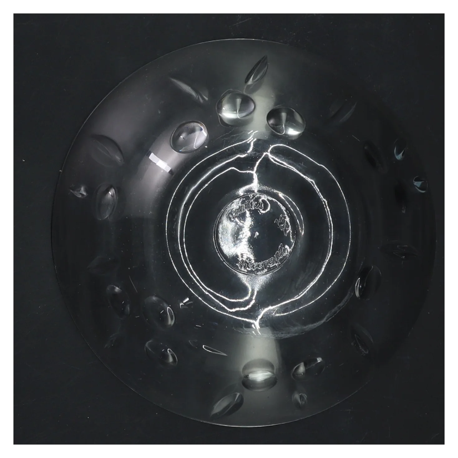 Glas skål (str. Ø 14 cm)