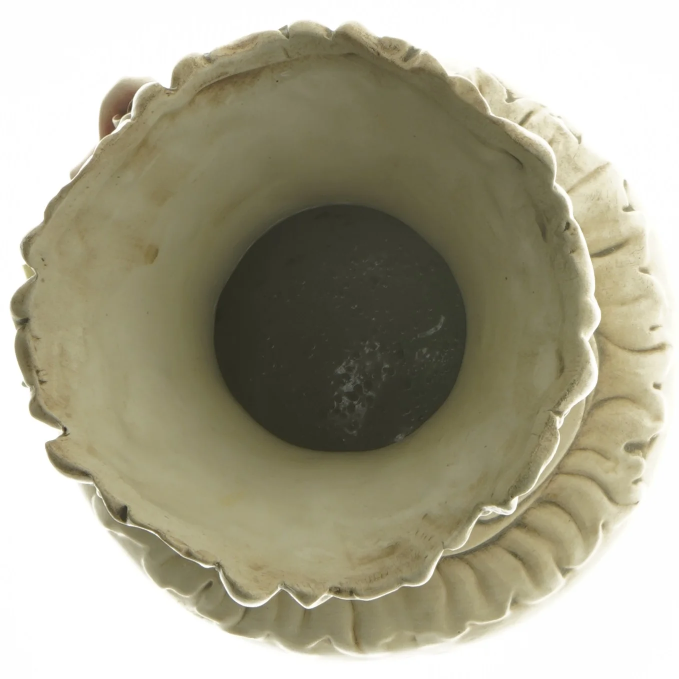 Dekorativ vase med blomster fra Bassano (str. 20 cm)