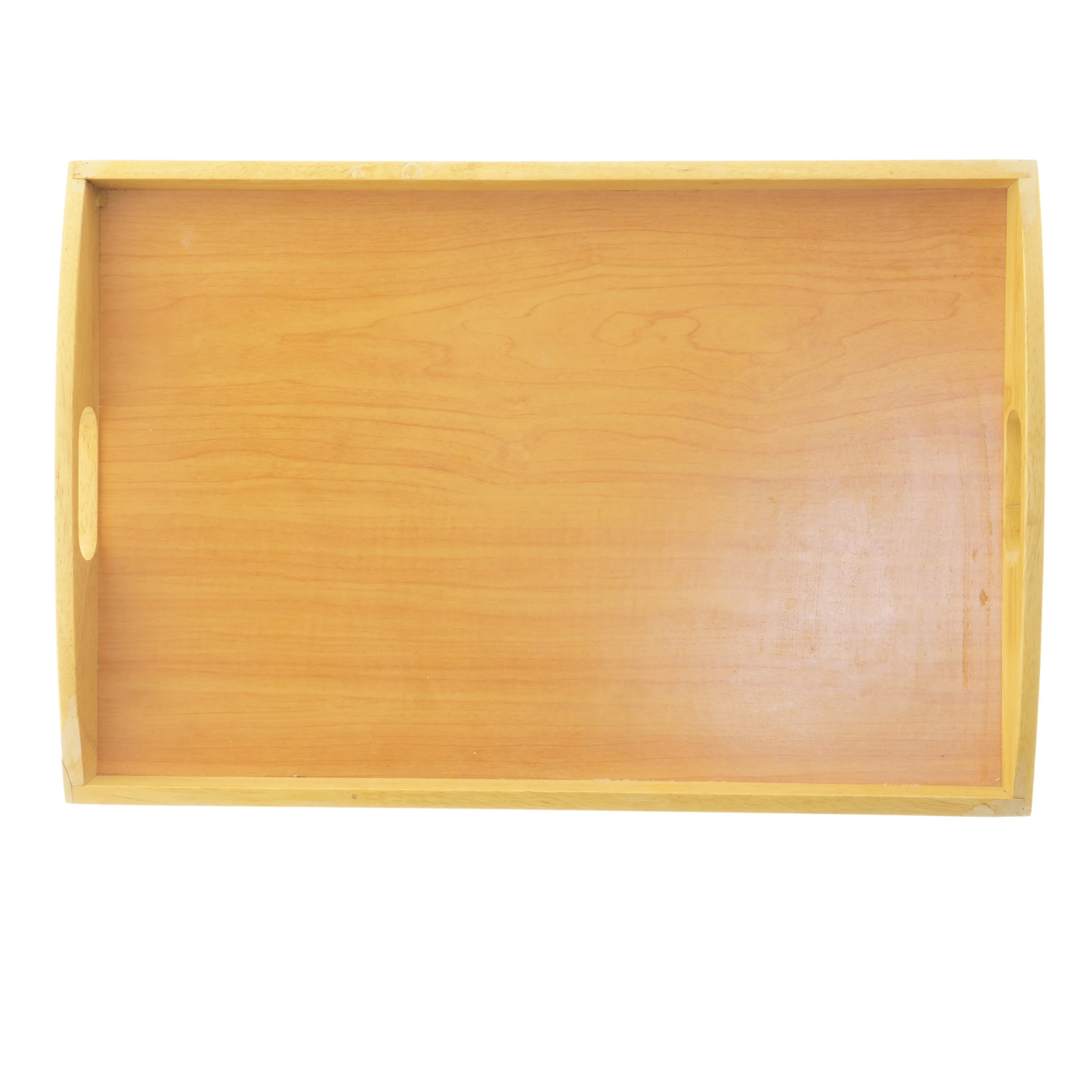 Træbakke med håndtag (str. 46,5x30,5 cm)