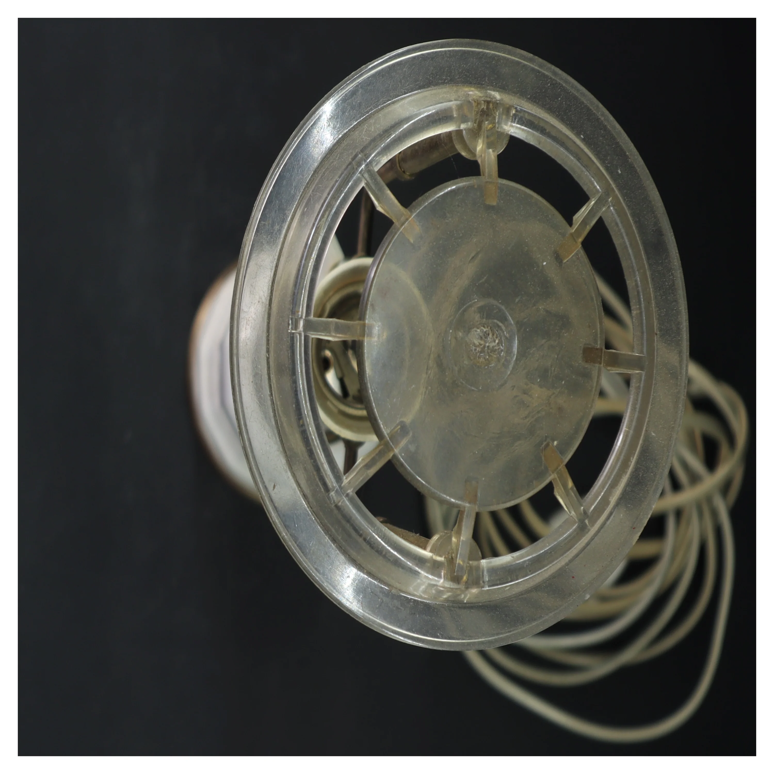 Heiberg Bordlampe i hvid og messing (str. 42 cm)