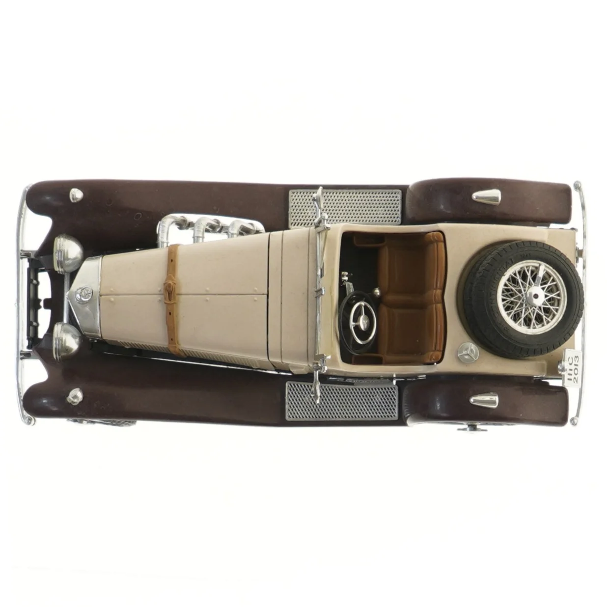 Modelbil 1:18 Mercedes Benz, ssk 1928, Burago, Italien