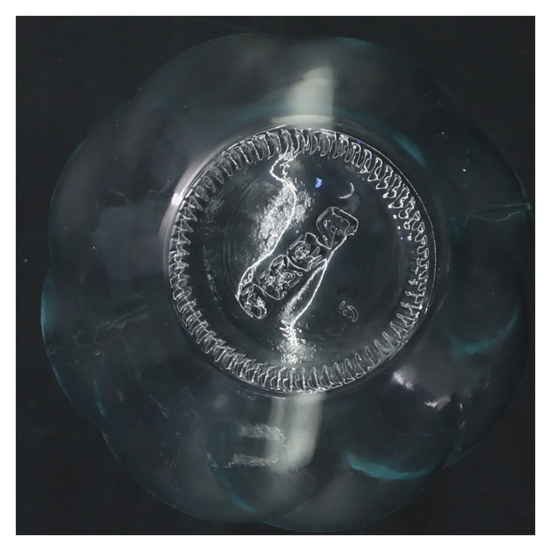 Transparent glasvase fra IKEA (str. 18x10 cm)