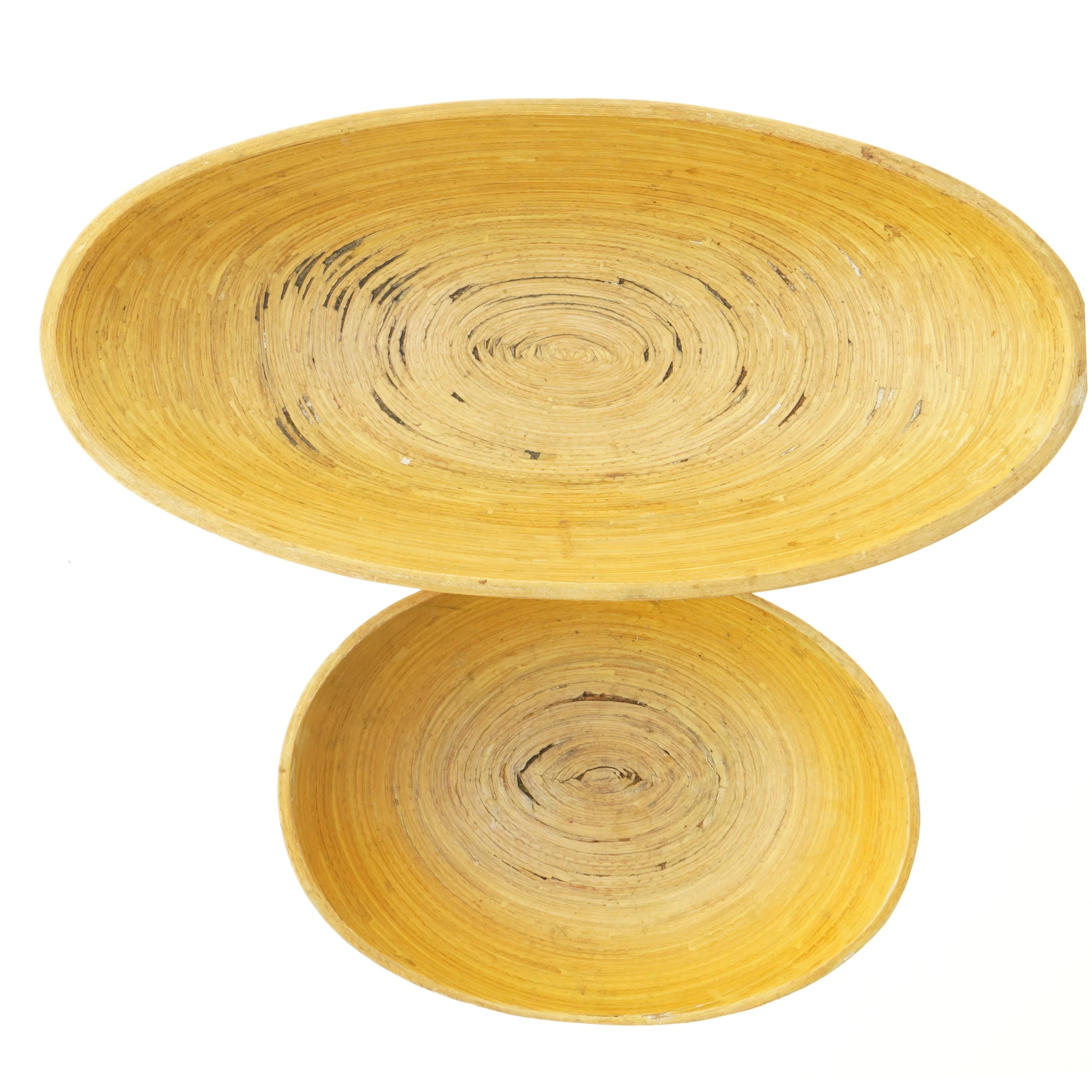 Bambus skålsæt (str. 40x19 & 25x18,5 cm)