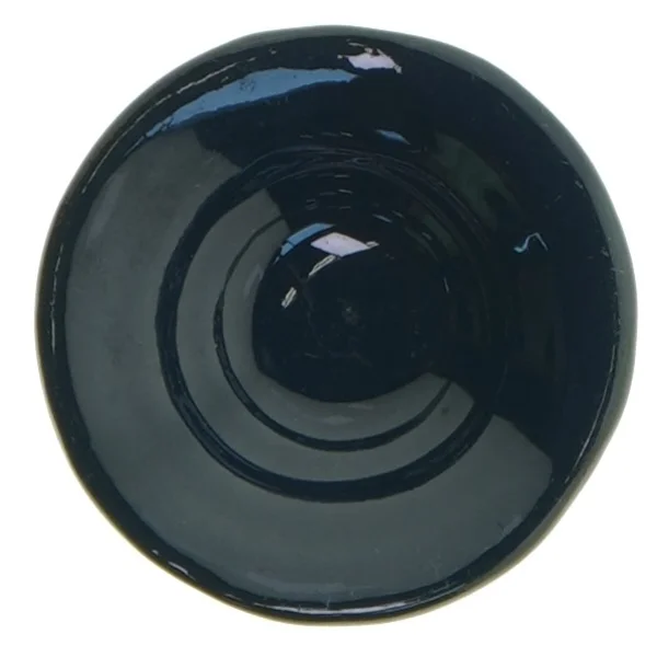 Lille sort keramisk skål (str. Ø 7 cm)