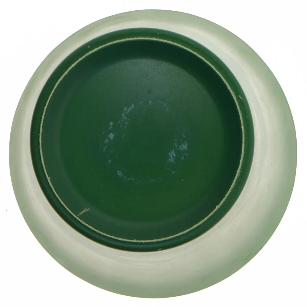 Grøn vase (str. Ø. 12,5 cm. længde. 20 cm)