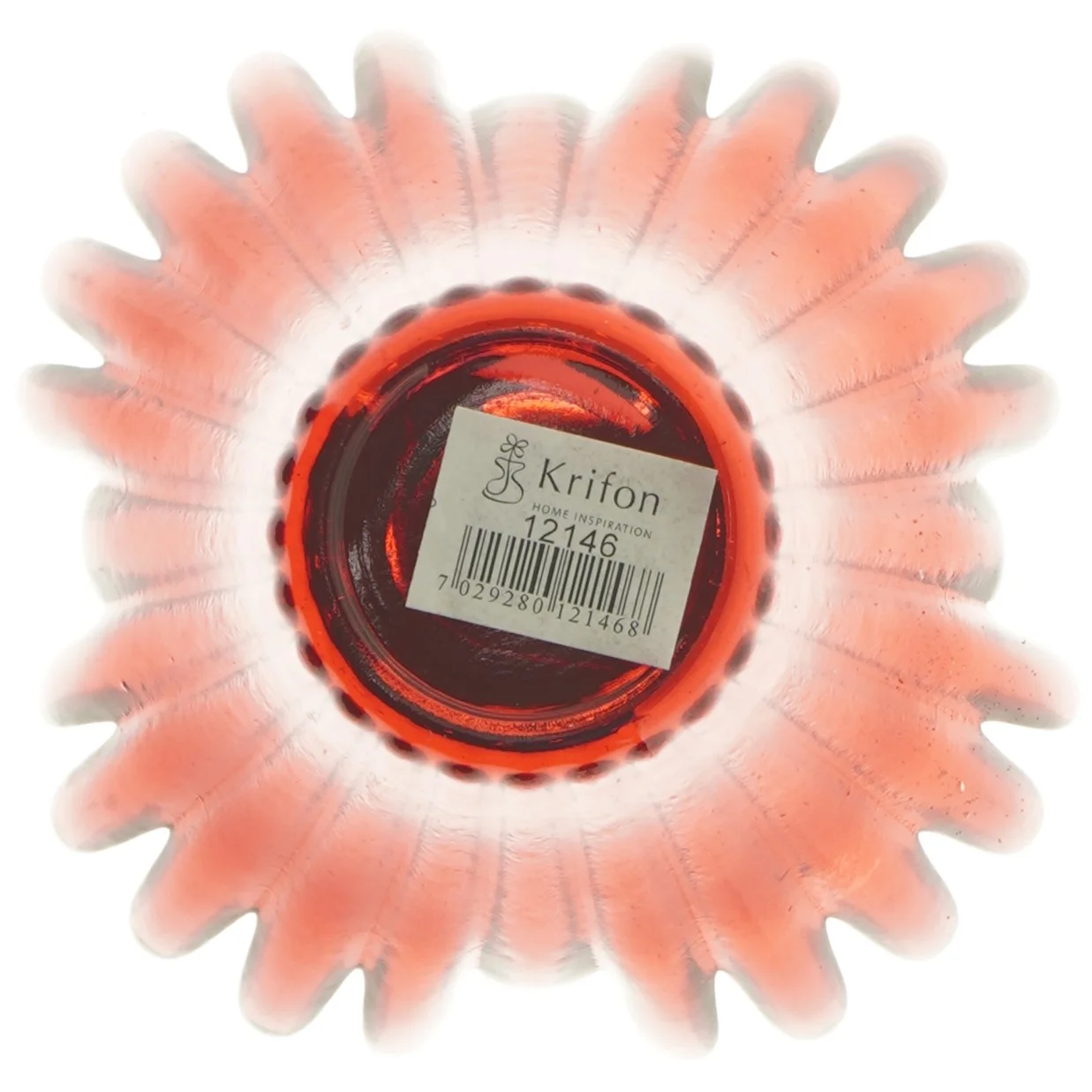 Glasvase fra Krifon (str. 14 cm)