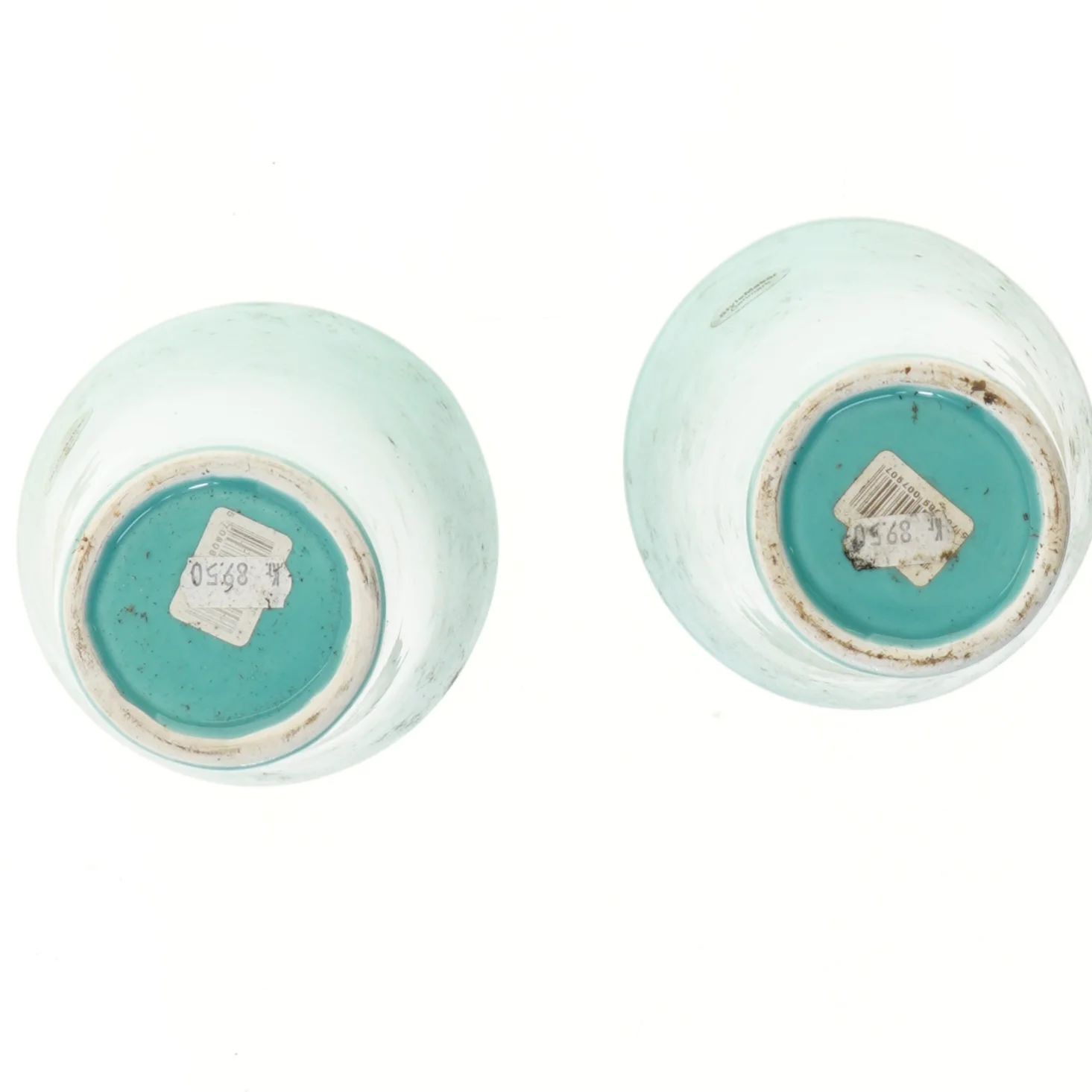 To turkise vaser fra Stylemaker (str. 19 cm)