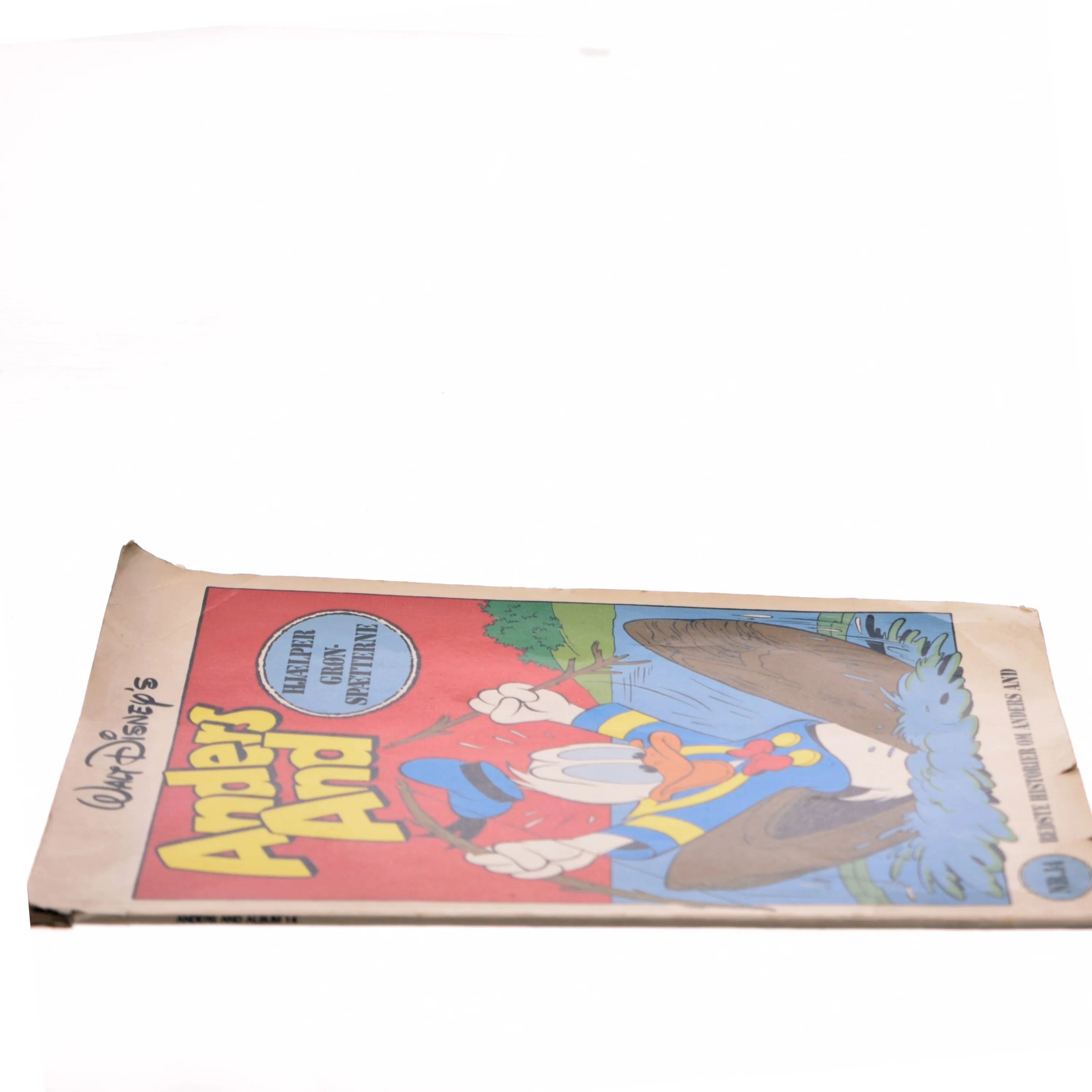 Anders And hjælper Grønspætterne (Bog)