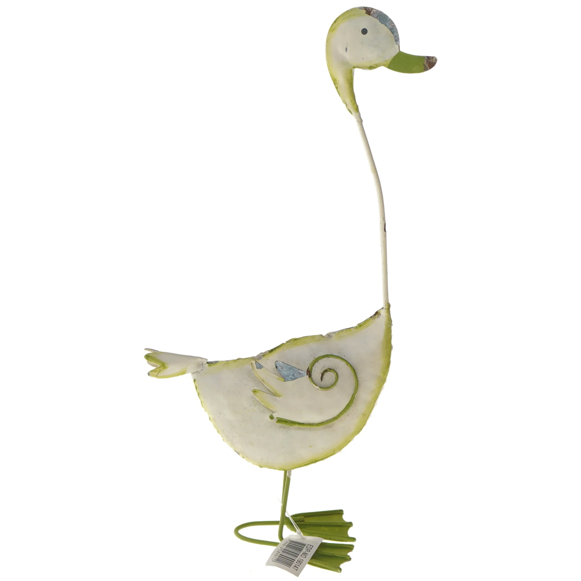 Dekorationsand i metal (str. 29,5 cm)