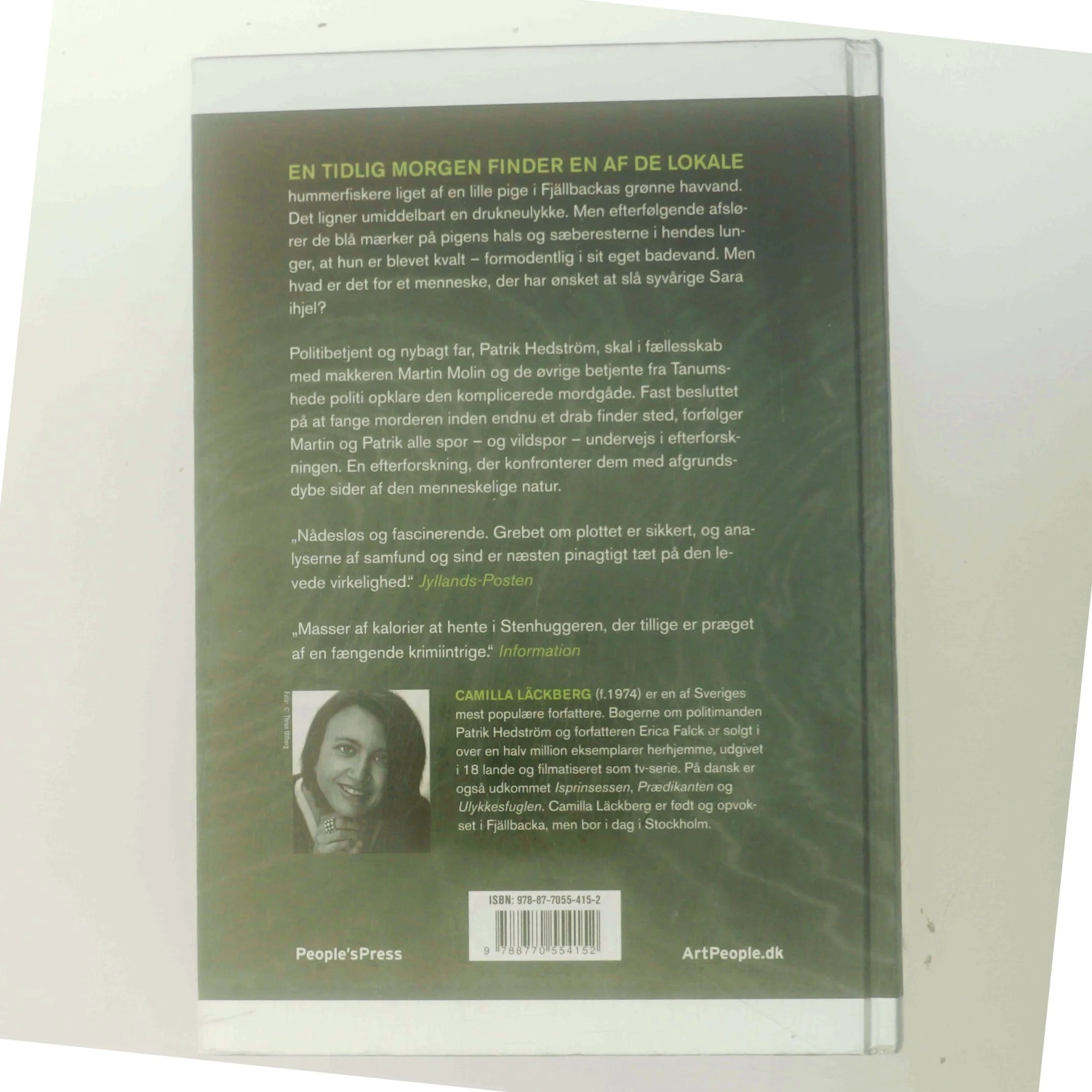 Stenhuggeren : kriminalroman af Camilla Läckberg (Bog)