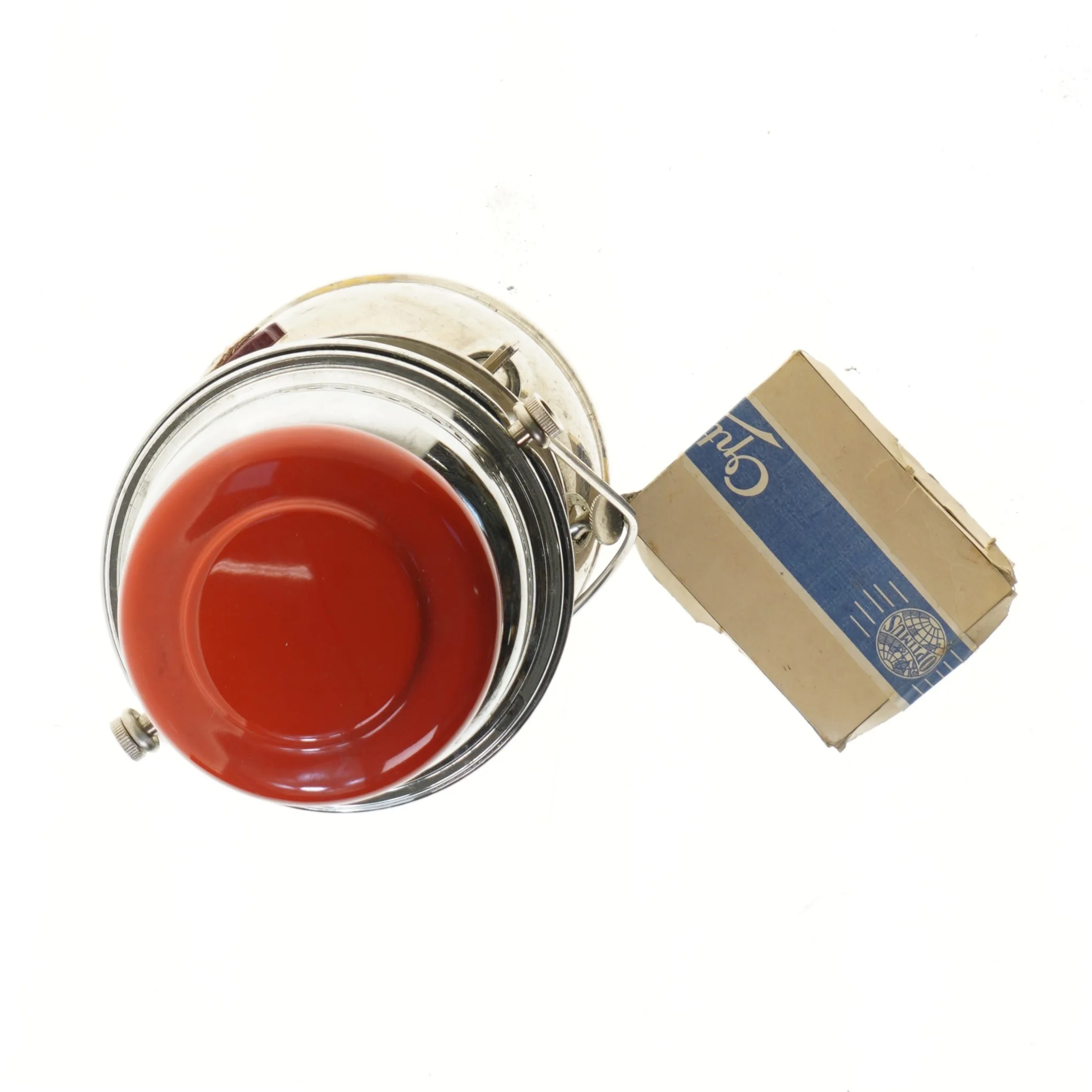 Petroleumslampe med tilbehør (str. 40 cm)