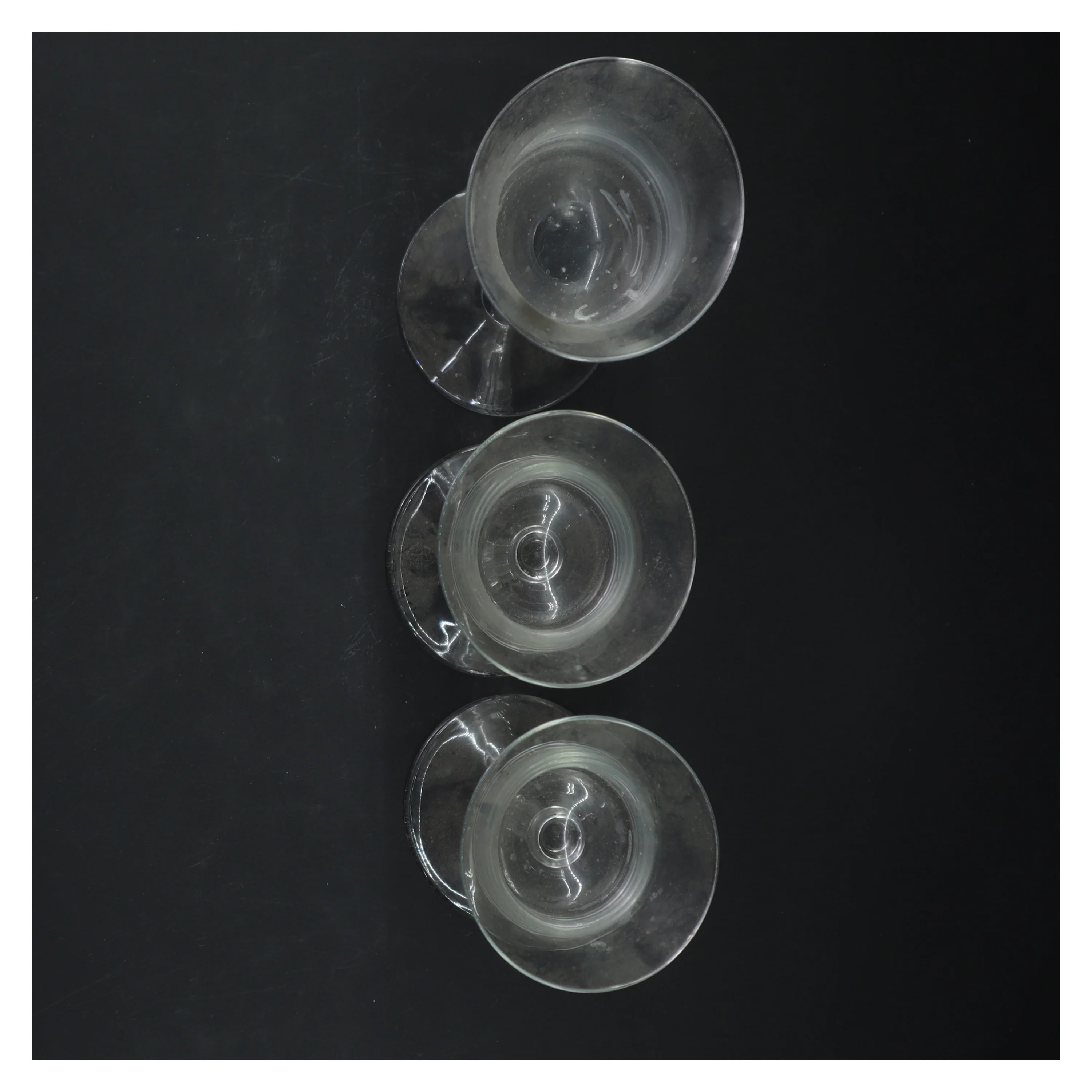 Glas lysestager (str. 17 og 21 cm)