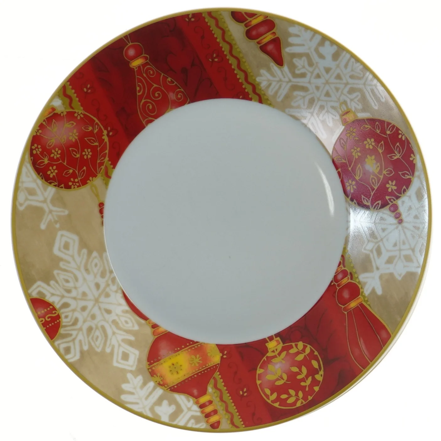 Julesæt tallerkner fra Multiple Choice (str. Ø 27,5 cm, 5 styk cm)