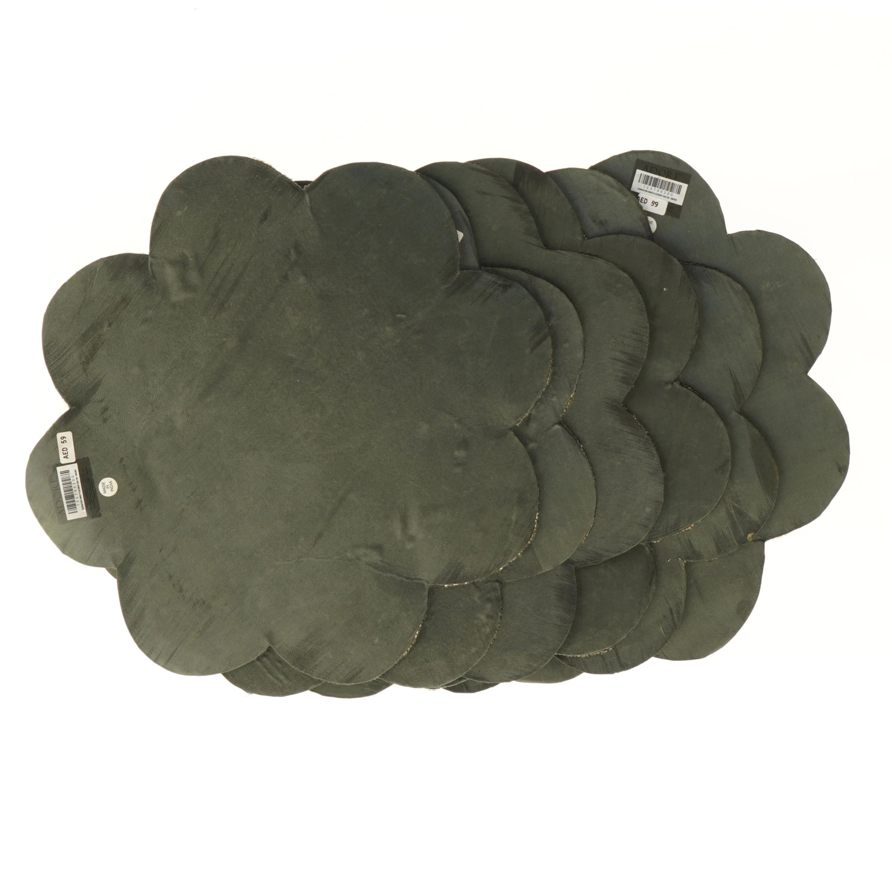 Sæt med 6 dekorative bordskånere fra Adore (str. 6 stk 36 cm)