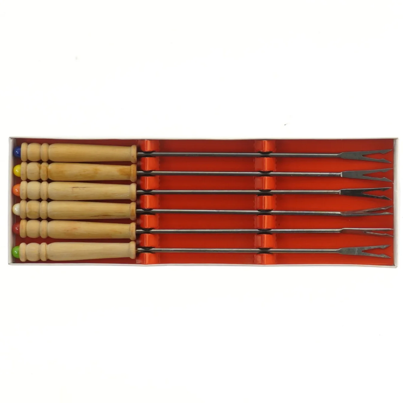 Fondue gaffelsæt (str. 6 stk 26,5 cm)