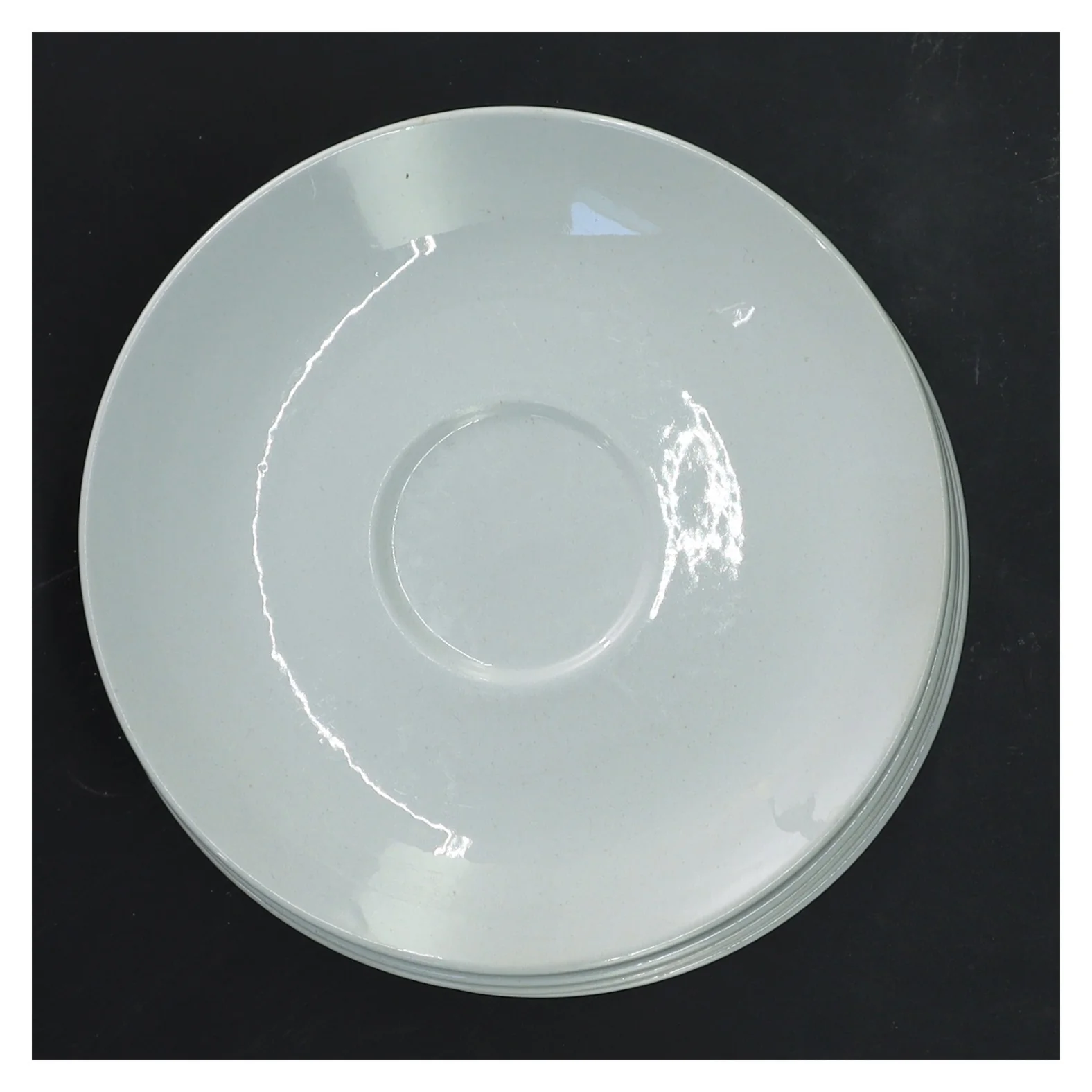 Sæt af 6 underkopper fra Royal Copenhagen (str. 6 stk Ø 14 cm)