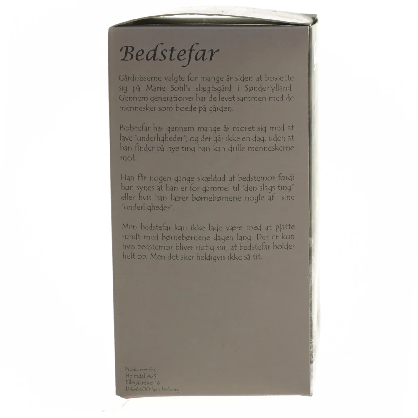 Gårdnisse Bedstefar figur fra Hjemdal (str. 13 cm)