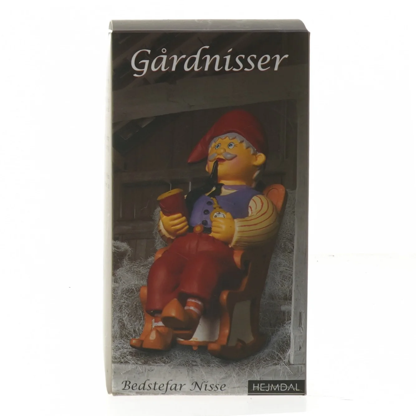 Gårdnisse Bedstefar figur fra Hjemdal (str. 13 cm)