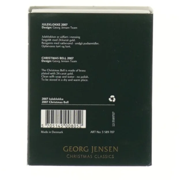Georg Jensen juleklokke 2007 fra Georg Jensen (str. 4 cm)