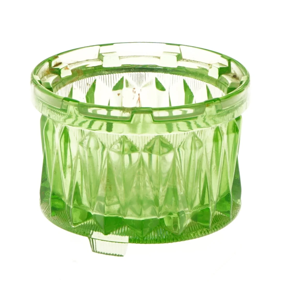 Grønt glas (str. Ø 13x9,5 cm)