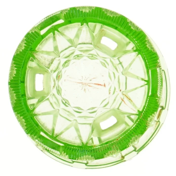 Grønt glas (str. Ø 13x9,5 cm)