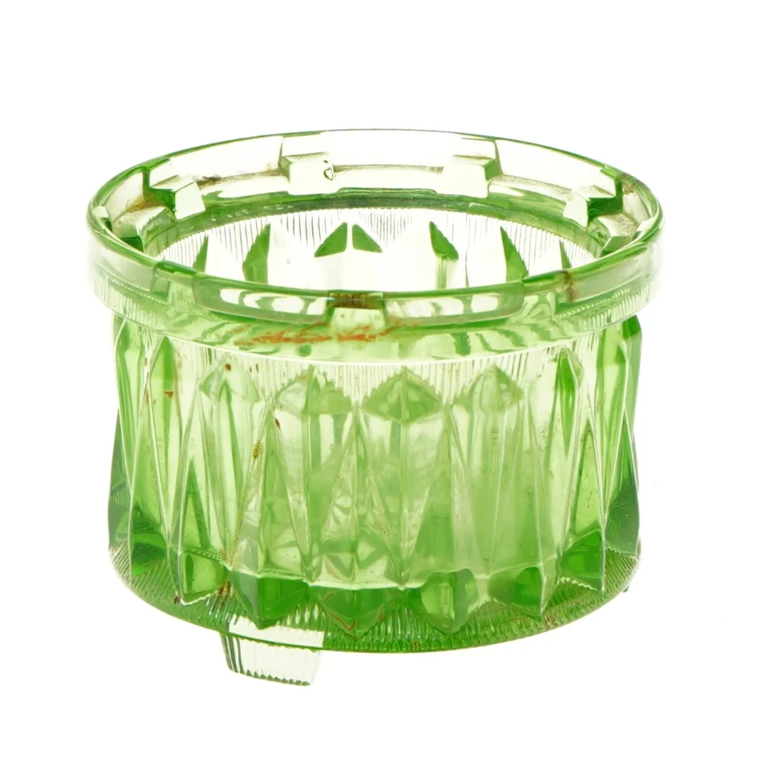 Grønt glas (str. Ø 13x9,5 cm)