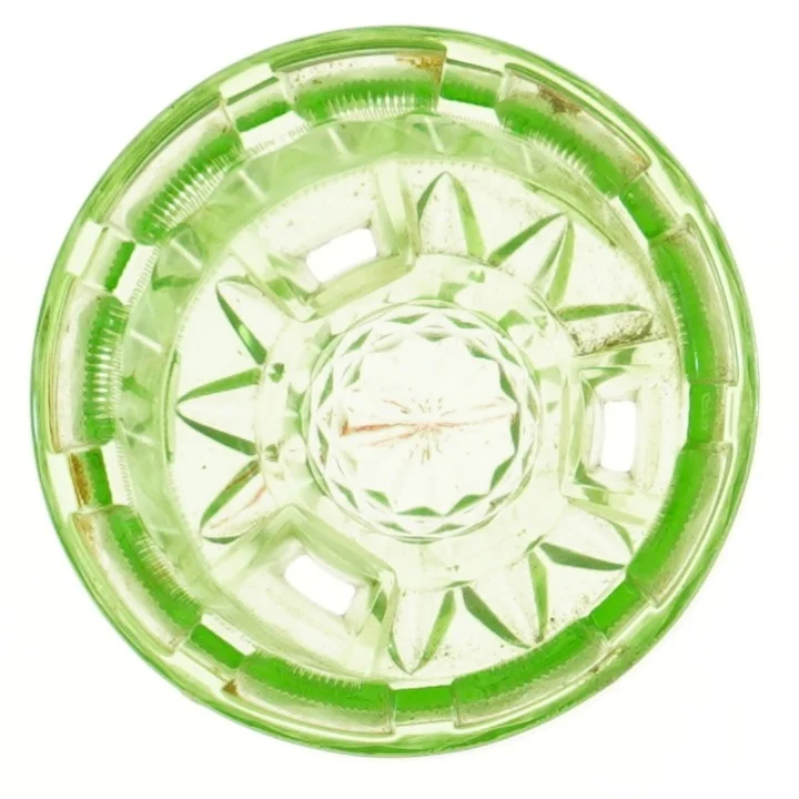 Grønt glas (str. Ø 13x9,5 cm)