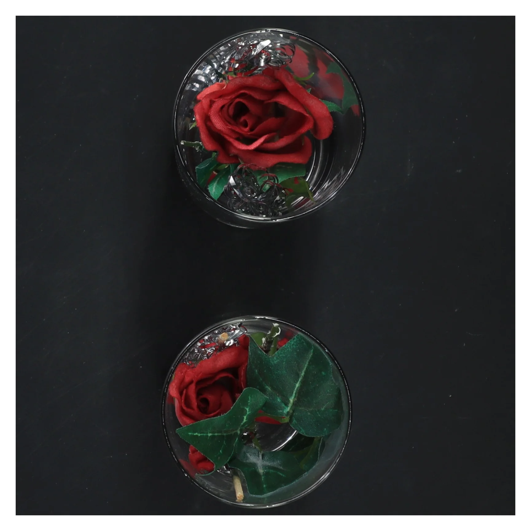 Dekorative glasvaser fra Menu (str. 14 cm)