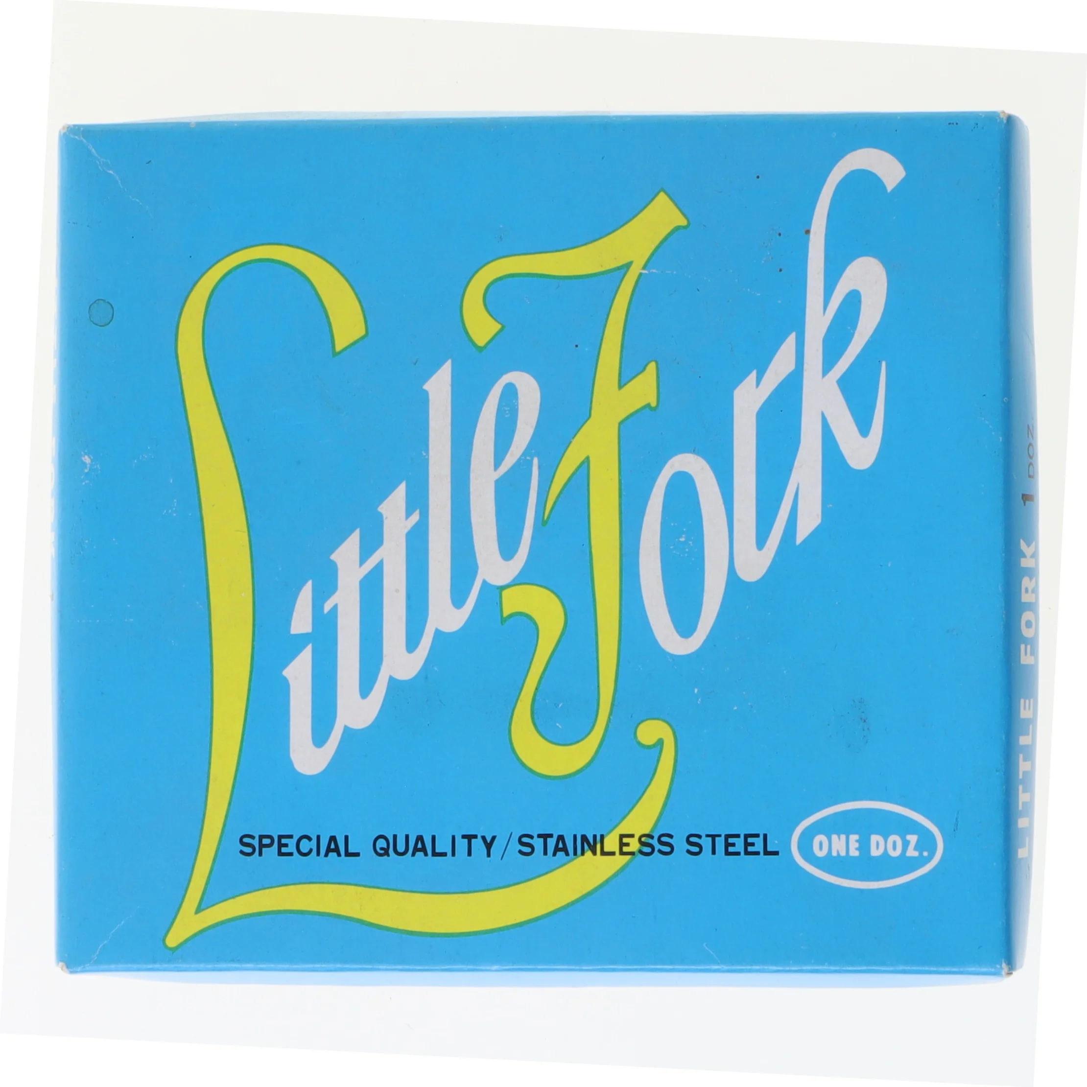 Stænkgaffelsæt i rustfrit stål (str. 12 styk, 10 cm)