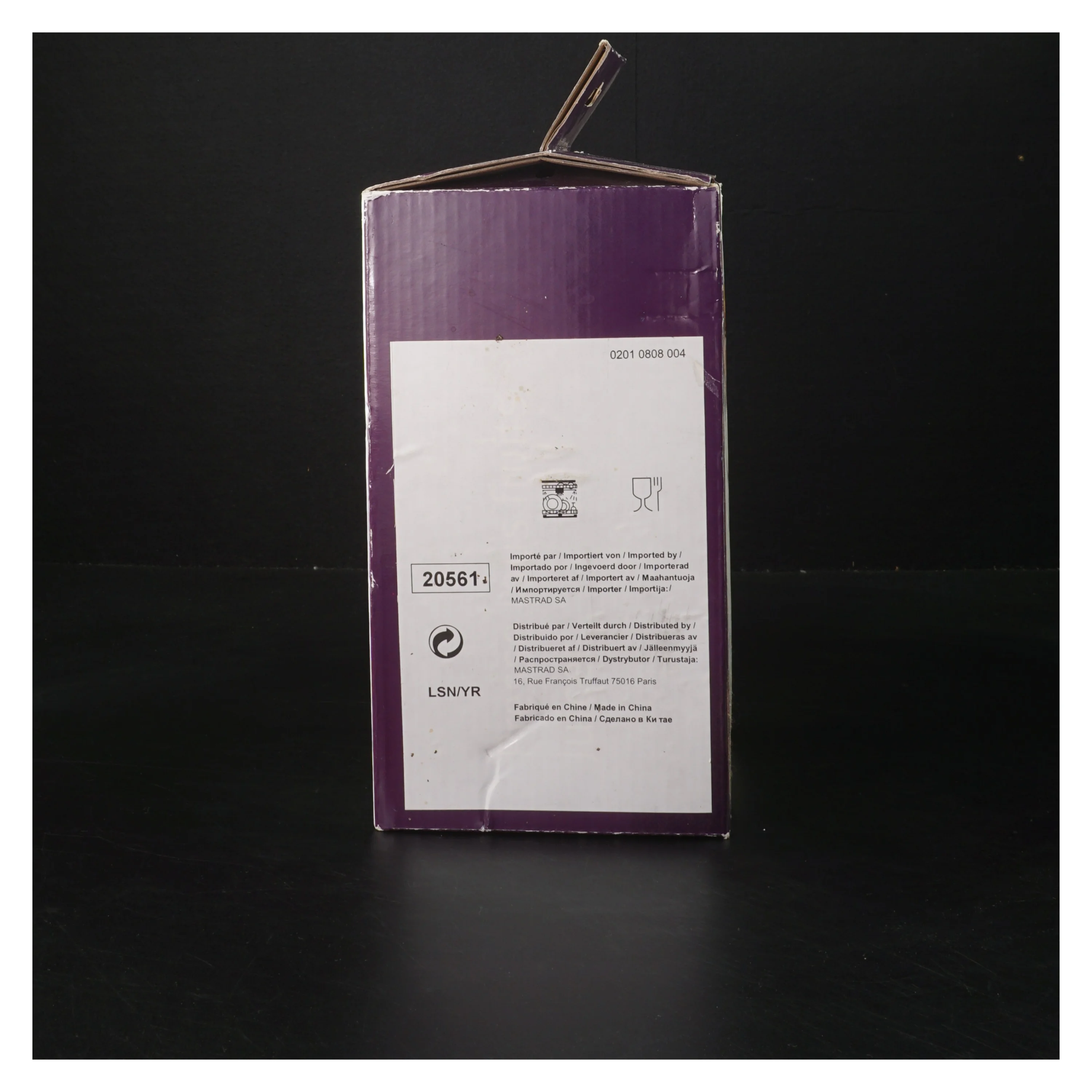 Frugtpresse med lufttæt låg fra Mastrad (str. 12 cm)