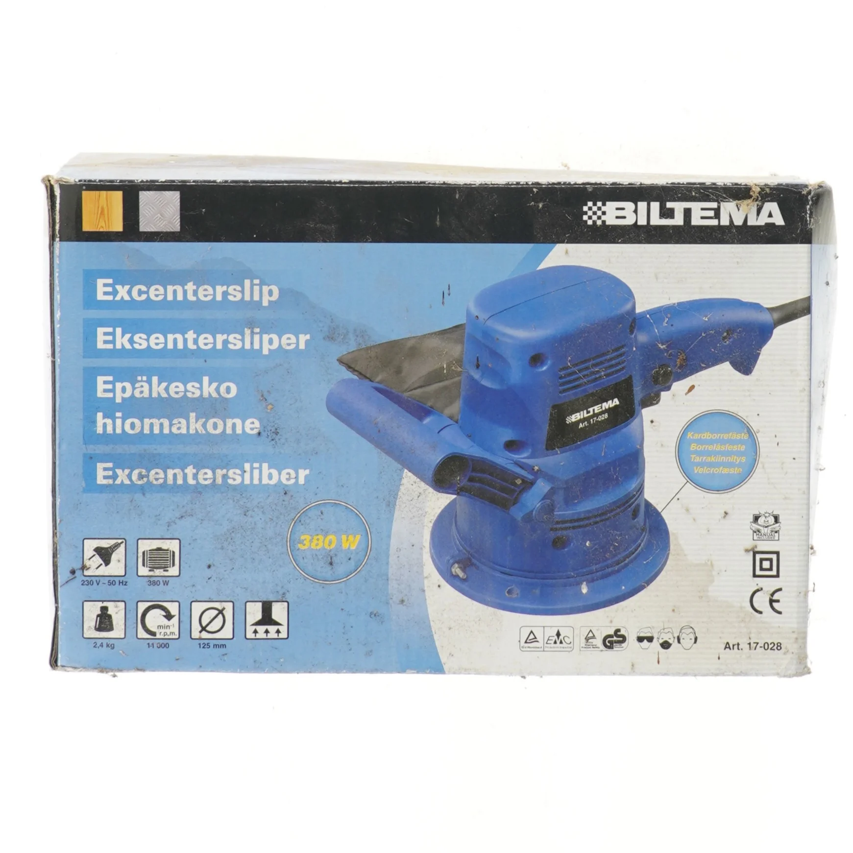 Biltema excentersliber fra Biltema (str. Ø 125 mm)