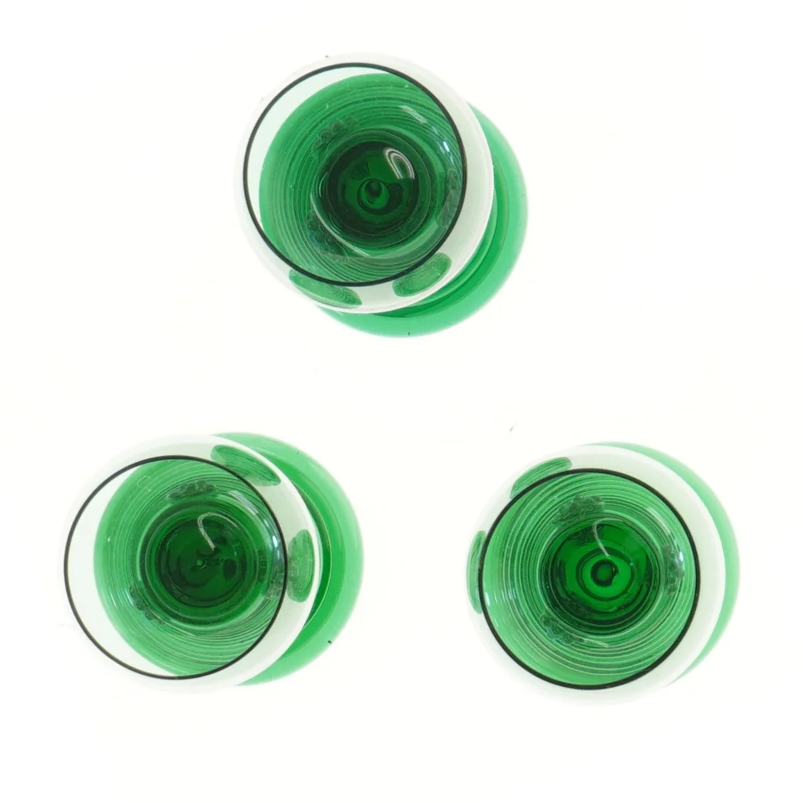 Römer glas, 3 stk (str. 3 stk Ø 6 cm længde 15,5 cm)