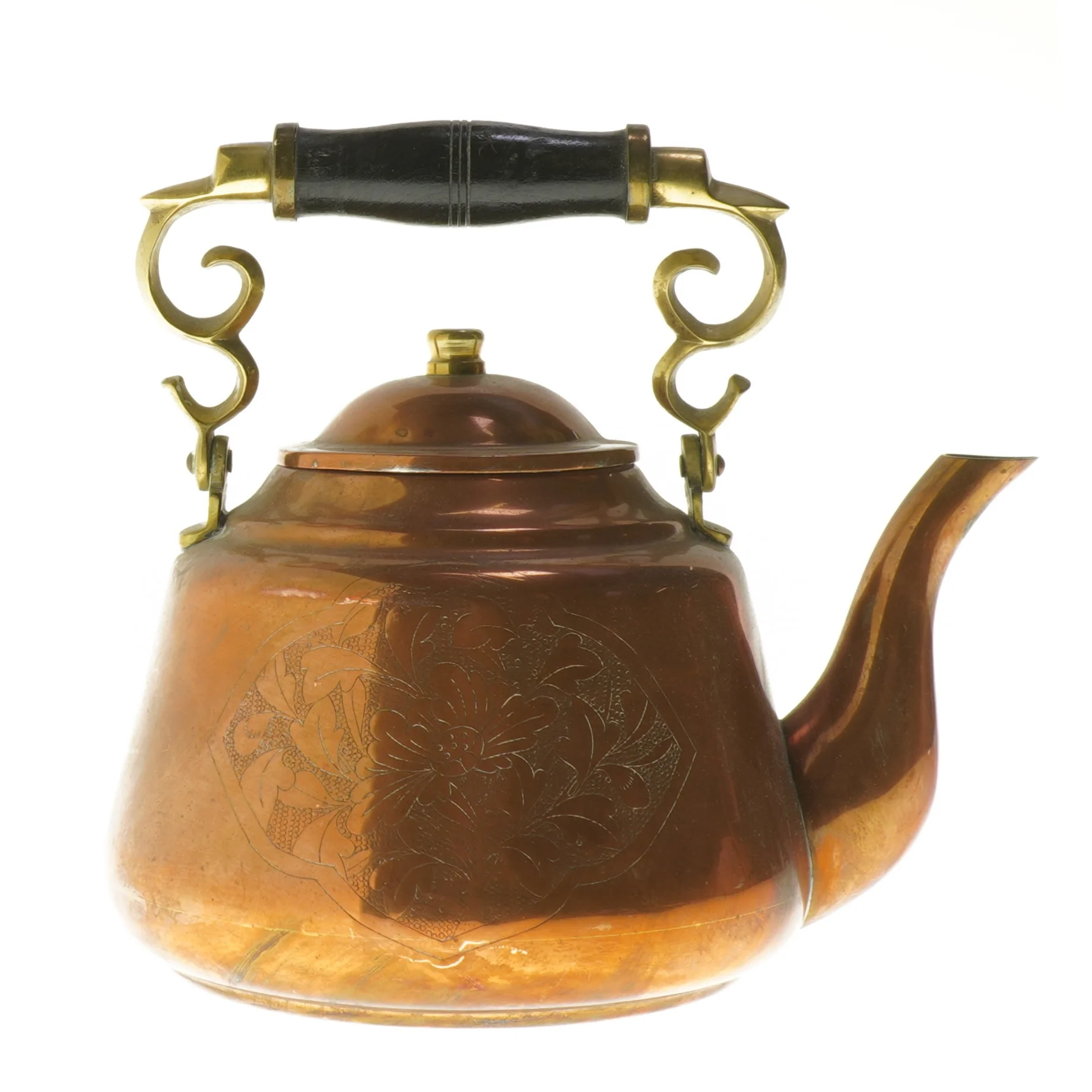 Antik kobbertekande (str. 21 cm)