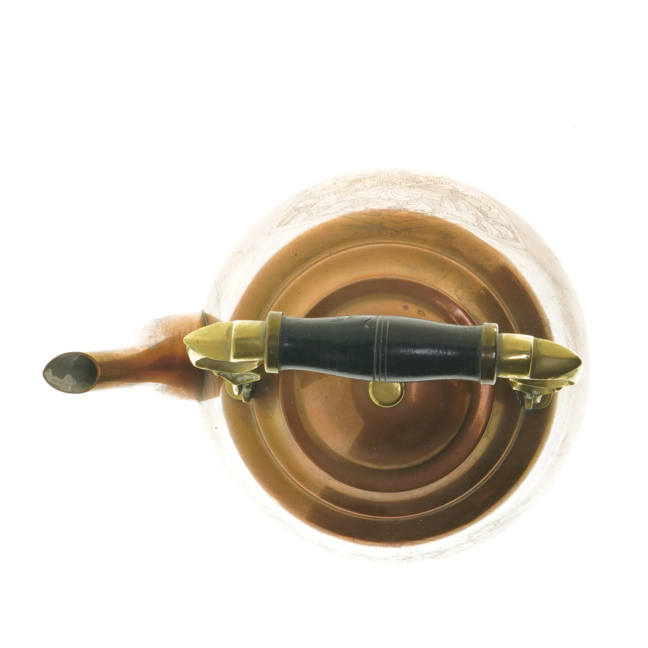 Antik kobbertekande (str. 21 cm)