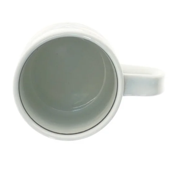 Keramikkop med farverigt mønster fra Royal Copenhagen (str. Ø 7 cm længde 7,5 cm)