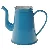 Blå vintage kande (str. 20 cm)