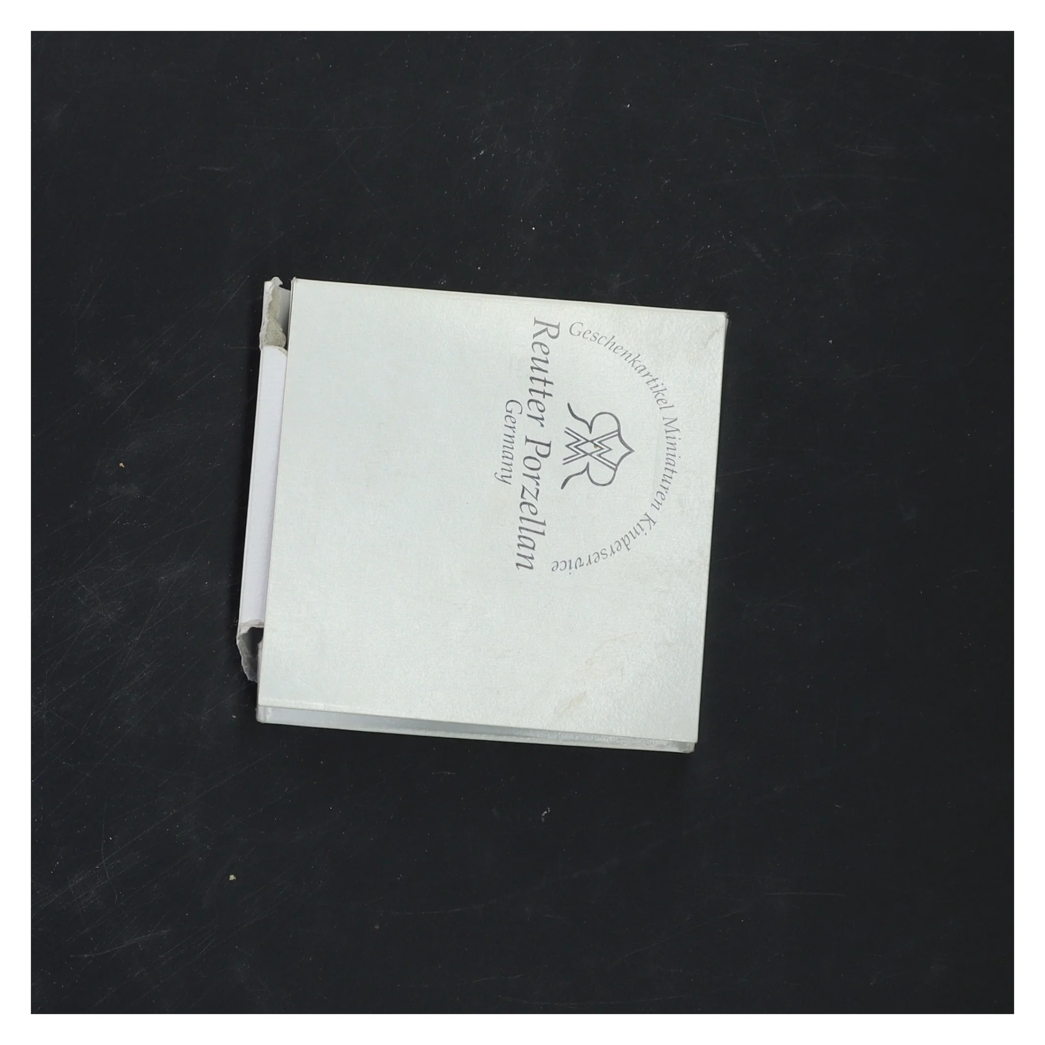 Rügen porcelænssouvenir skål fra Reutter Porzellanfabrik (str. 9,5 cm)