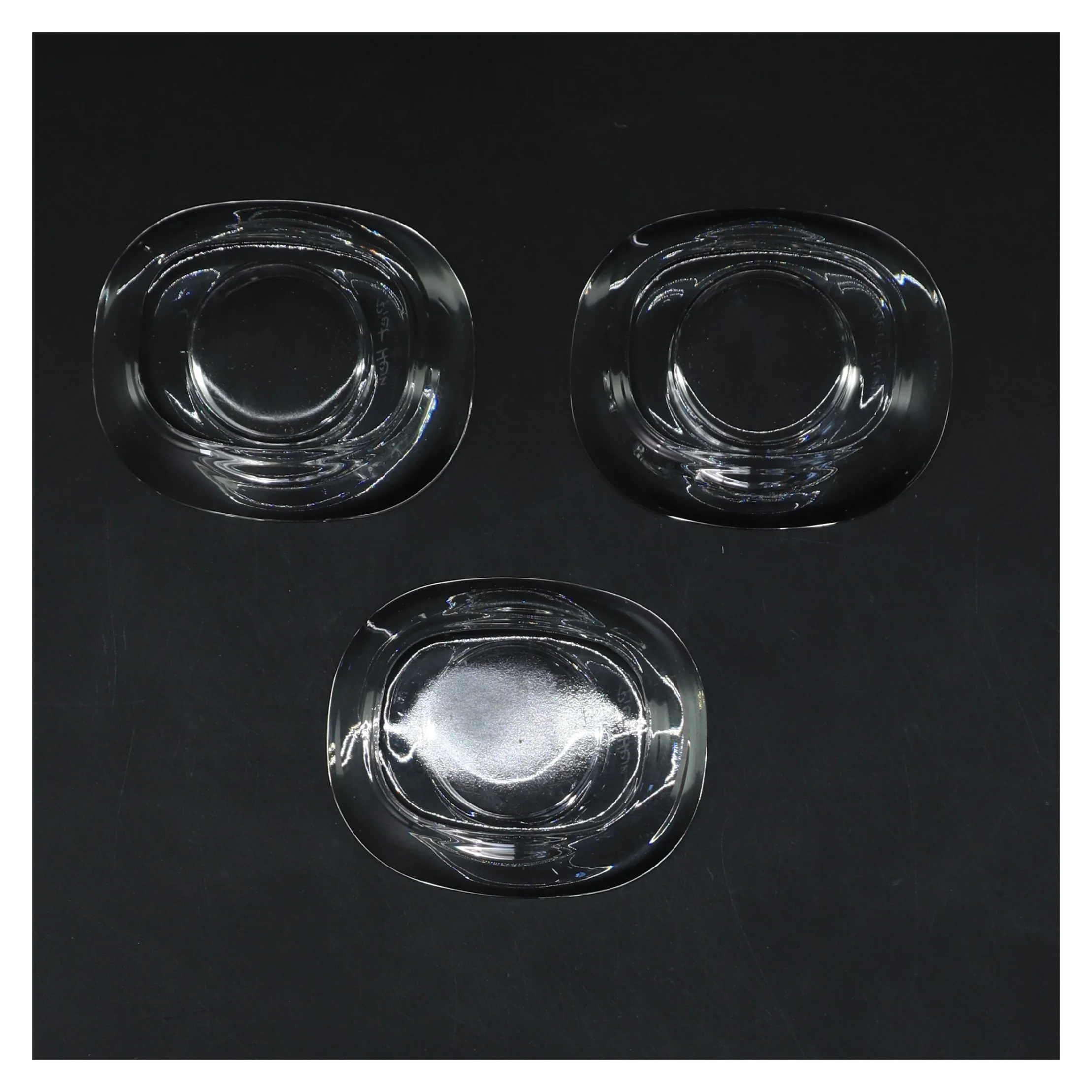 Glas askebæger sæt fra Piet Hein (str. 9x7,5 cm)