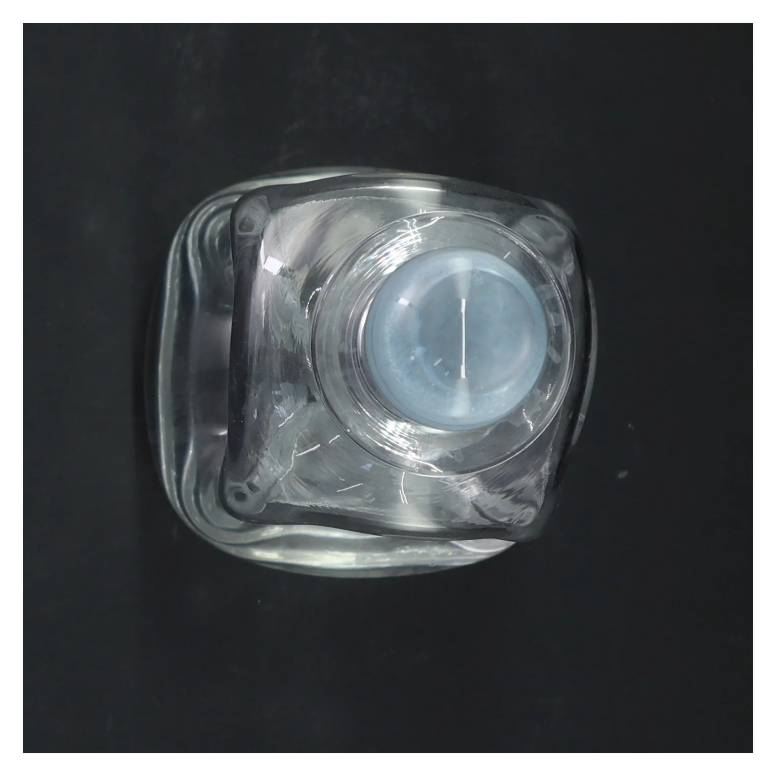 Glaskaraffel med prop (str. 24 cm)