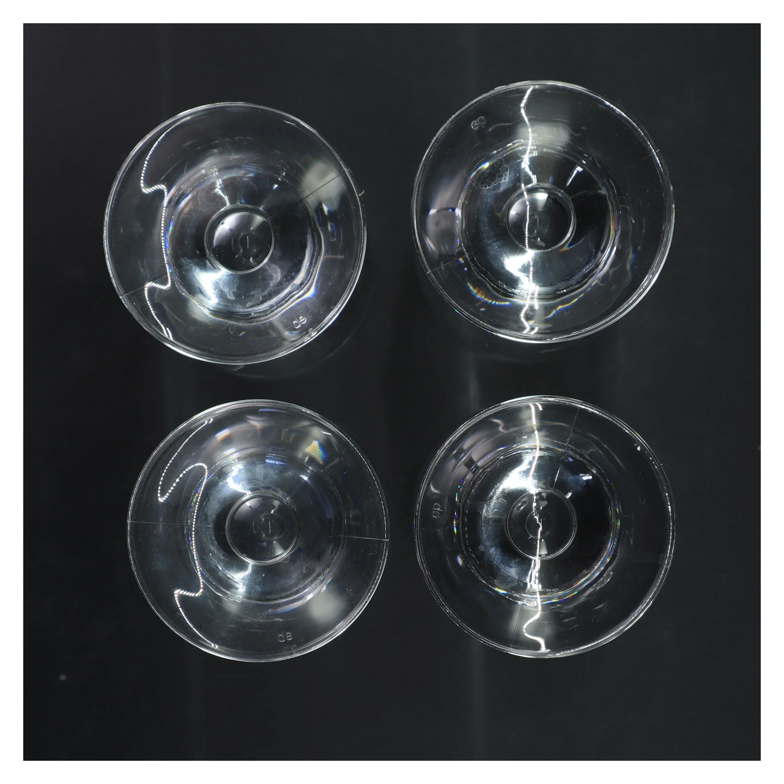 4 glas (str. 4 stk Ø 6,5 cm længde 19,5 cm)