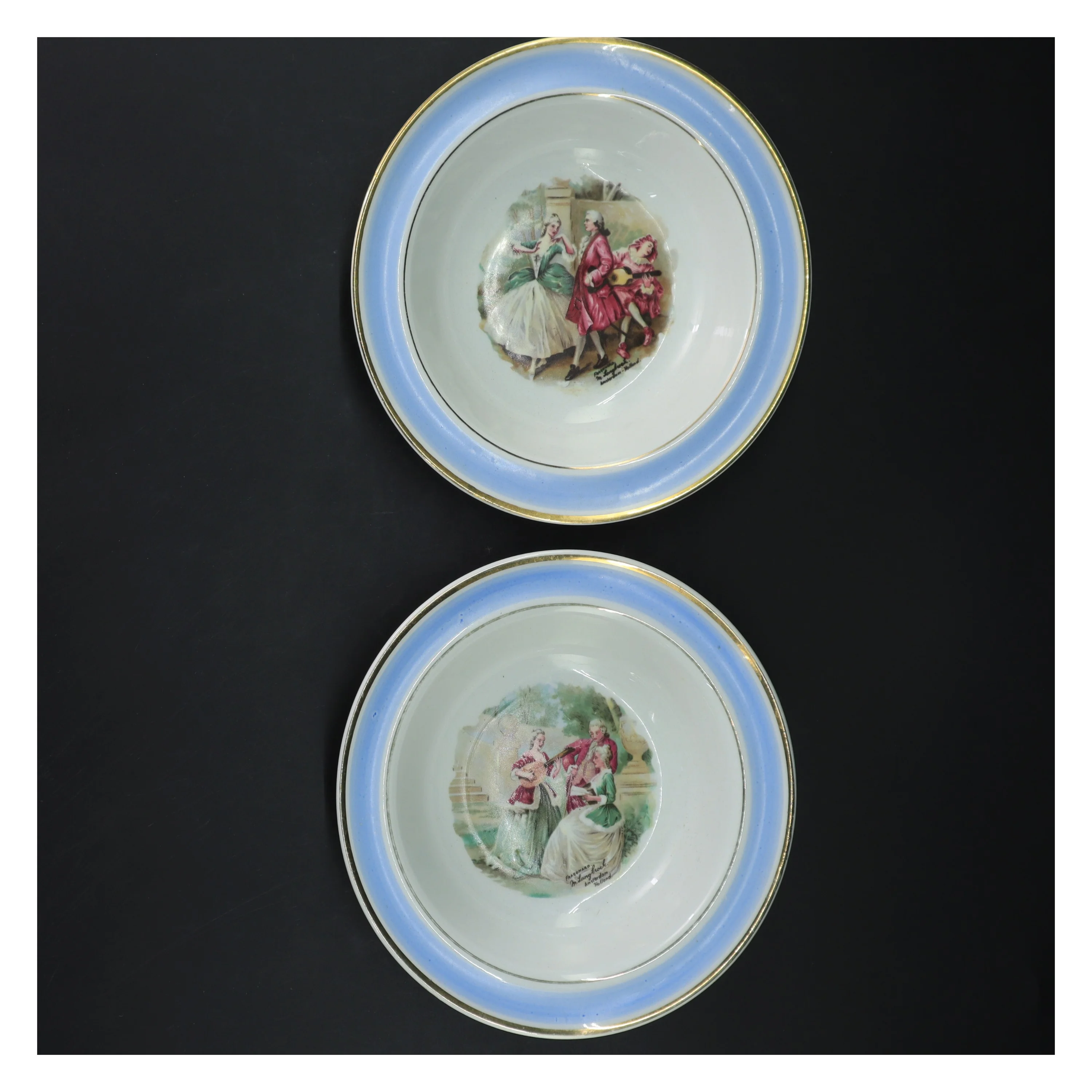 Dekorative tallerkener med motiver fra Arabia (str. Ø 17 cm)